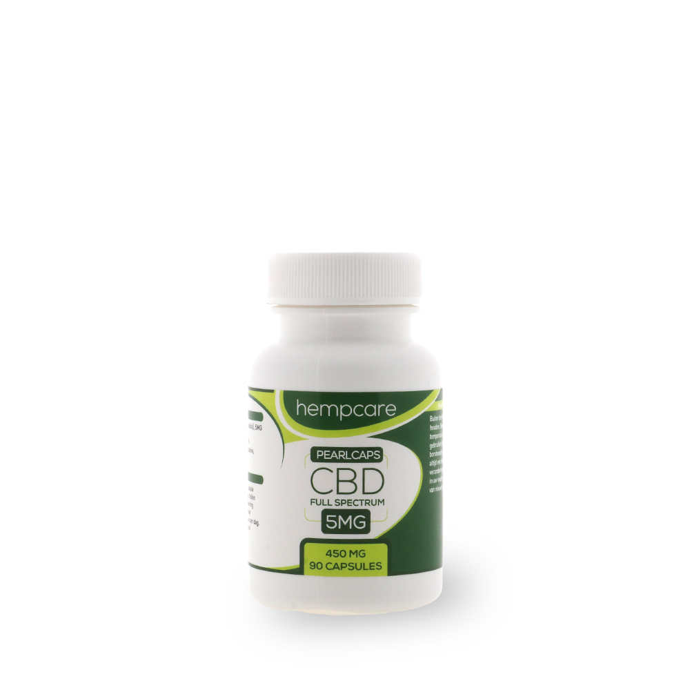 Pearlcaps CBD 5MG capsules Hempcare