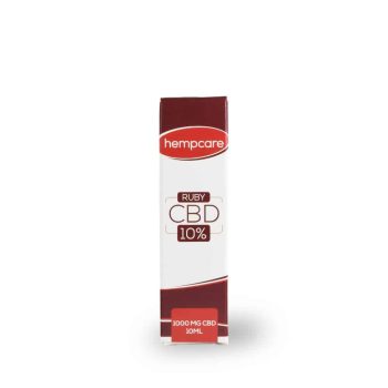 Ruby Hempcare 10% 10 ml – widok pudełka z przodu.jpg