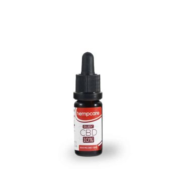 Ruby Hempcare 10% buteleczka o pojemności 10 ml – widok z przodu