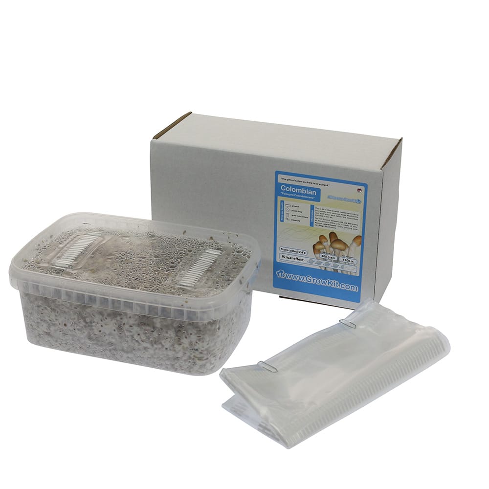 ✅ McSmart Colombian Paddo Grow Kit (Psilocybe Colobienscens) 1200cc analyse - Magische Paddo's - Smartific.com