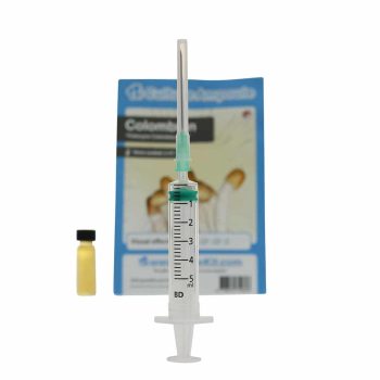✅ Culture Ampoule Colombian Sporenspuit (Psilocybe Colobienscens) analyse - Magische Paddo's - Smartific.com