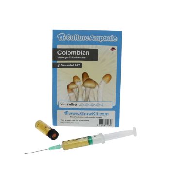 ✅ Culture Ampoule Colombian Sporenspuit (Psilocybe Colobienscens) analyse - Magische Paddo's - Smartific.com