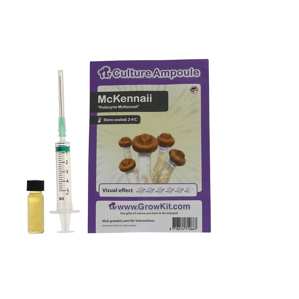 ✅ Culture Ampoule McKennaii Sporenflasche (Psilocybe) – Analyse – Zauberpilze – Smartific.com
