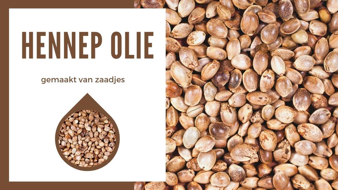 Hennep olie VS CBD Olie - Hennep olie - gemaakt van zaadjes - Smartific