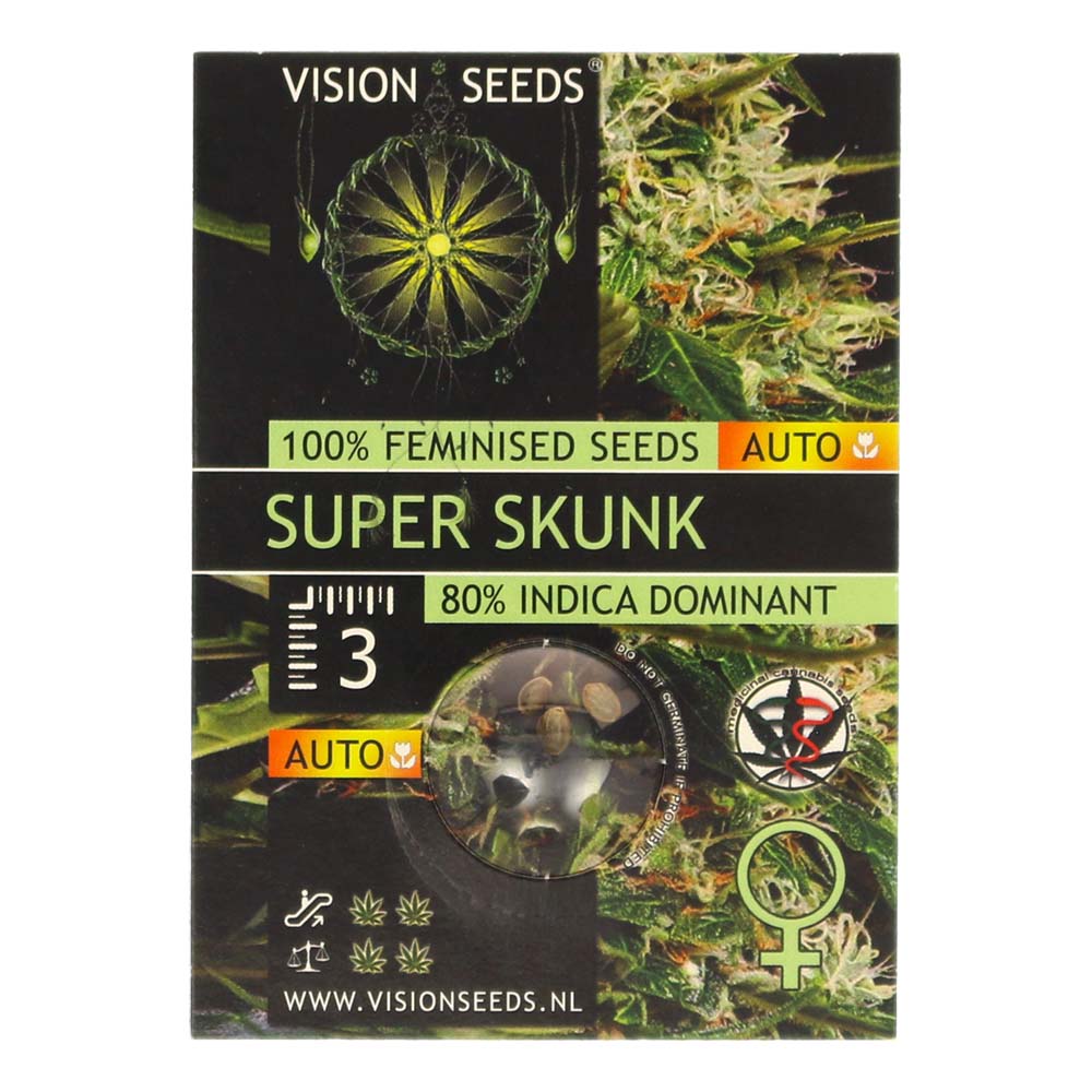Vision Seeds Autoflower Super Skunk Seeds