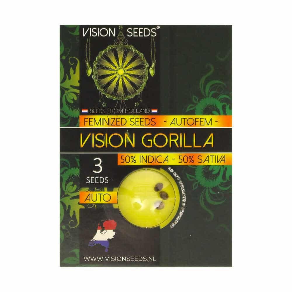 Vision Seeds Autoflowering Gorilla Seeds Smartific 2014210/2014209
