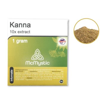 Kanna 10 x 1 Gramm Vorderansicht + Inhalt