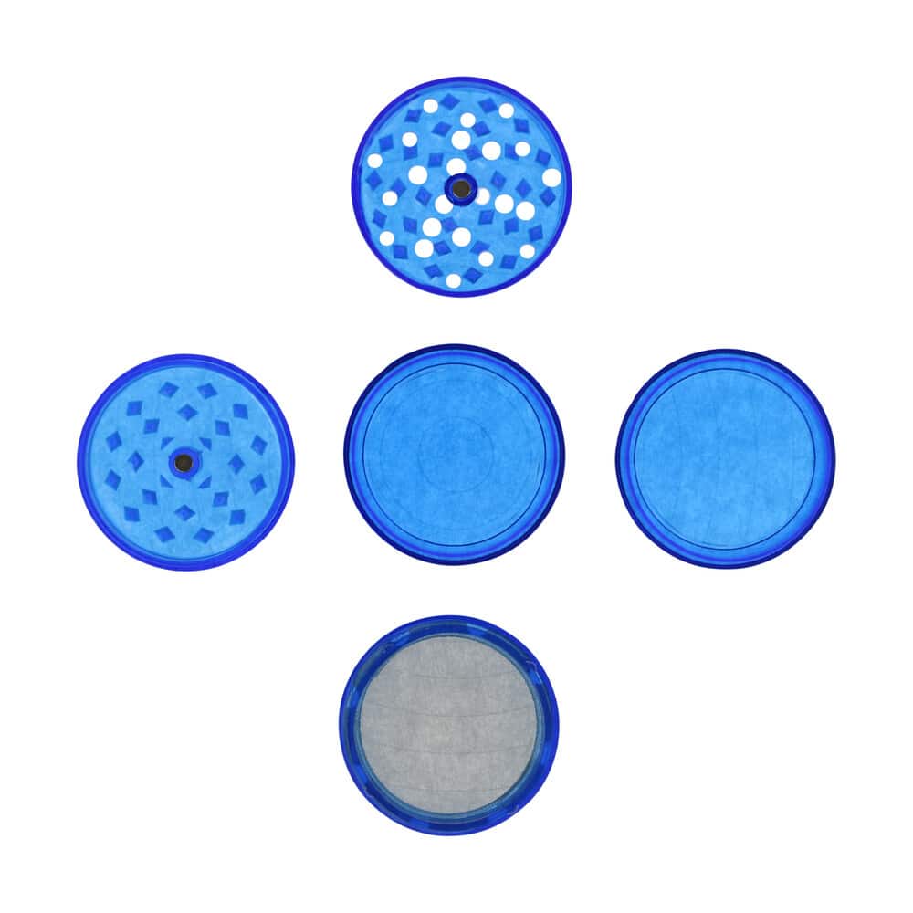 ? Acryl 5-delige blauwe grinder Smartific 8718053638867