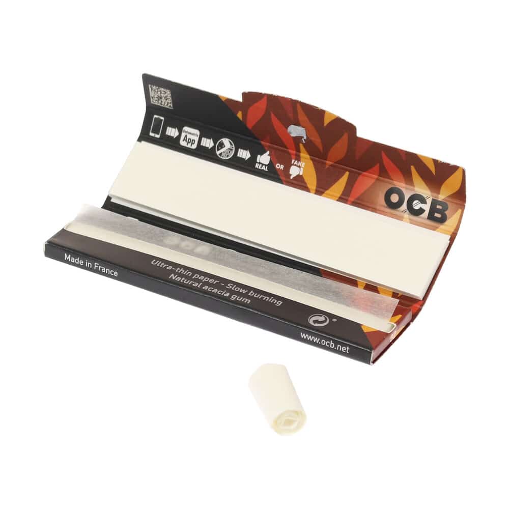 ? OCB Feuilles à rouler Premium Slim longues avec embouts Smartific 3057067331322