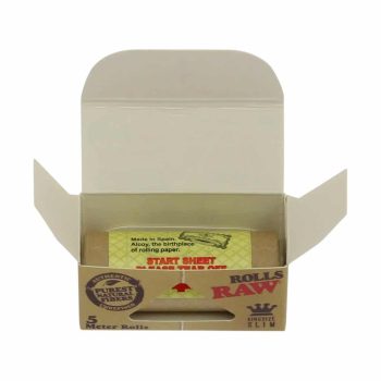 ? Raw Classic Rolls King Size Slim, feuilles à rouler de 5 m de long, Smartific 716165250142