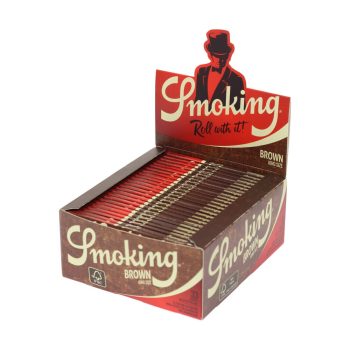 ? Smoking Brown King Size Slim Lange Vloei Smartific 8414775013547