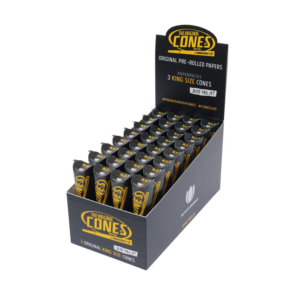 ? Cônes 3 - Lot de cônes pré-roulés King Size Smartific 8715144009209