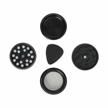 ? Mały metalowy młynek z 3 komorami Smartific 8718274718942