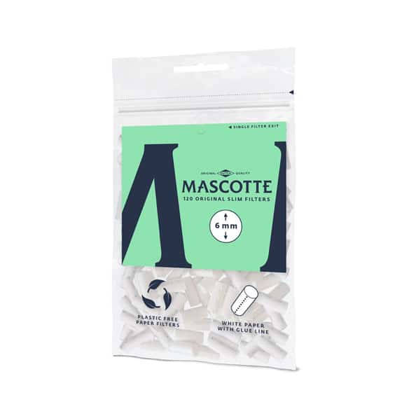 Mascotte papierfilters 120 6mm