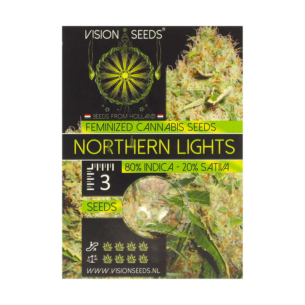? Vision Seeds Femminizzata Wietzaadjes NORTHERN LIGHTS Smartific 2014258/2014257