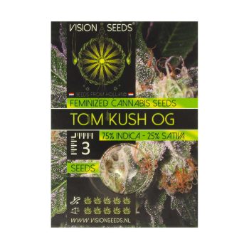 ? Vision Seeds Gefeminiseerd Wietzaadjes TOM KUSH OG Smartific 2014272/2014271