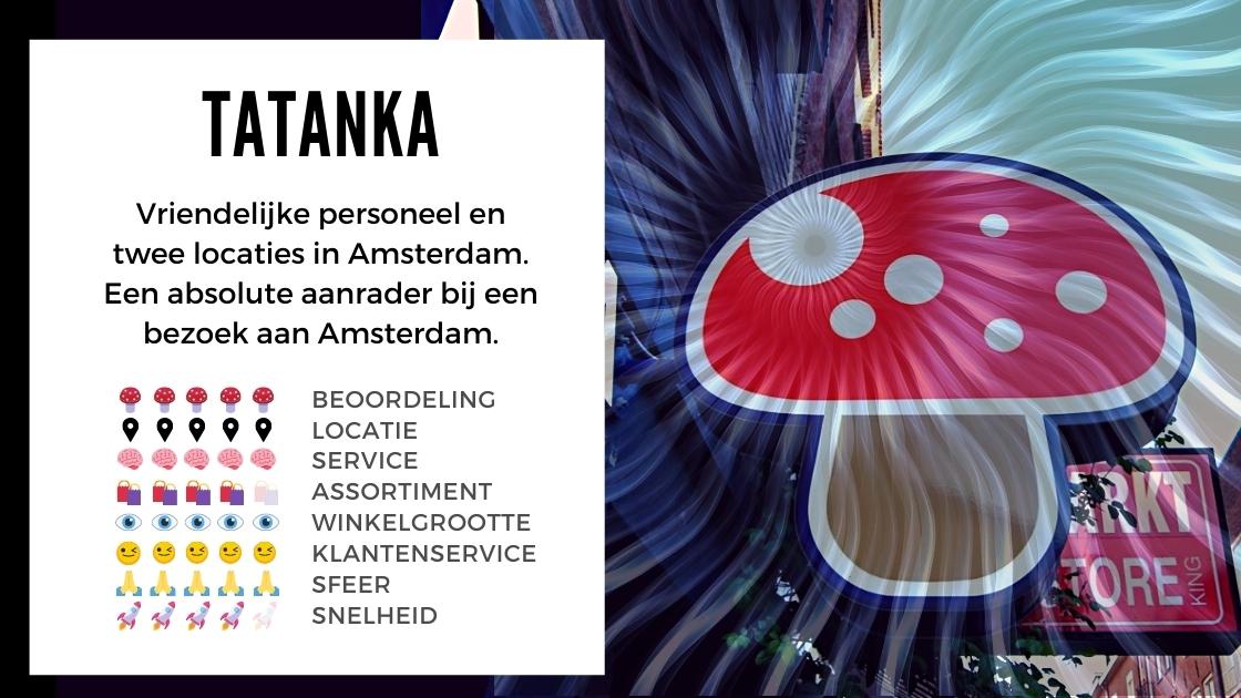 Tatanka Smartshop – recenzja ze sklepu internetowego Smartific w Amsterdamie