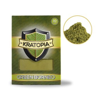 Green Borneo Kratom: voorkant en inhoud