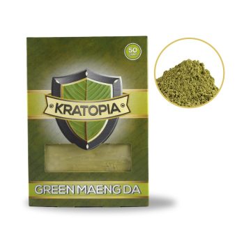 Green Maeng Da Kratom: voorkant en inhoud