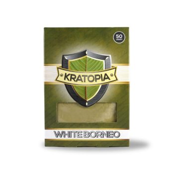 Weiß Borneo Kratom Vorderansicht Kratopia