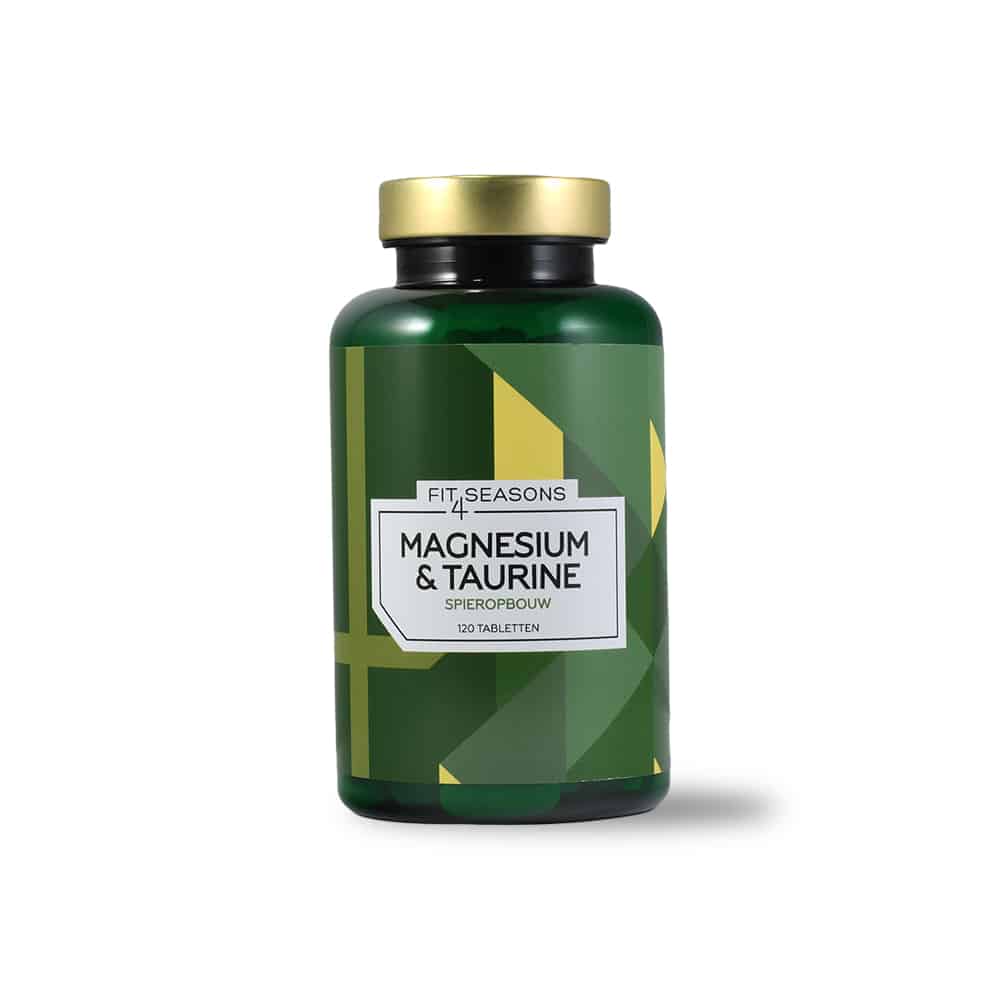 Magnesium & Taurine Front View Fit4Seasons