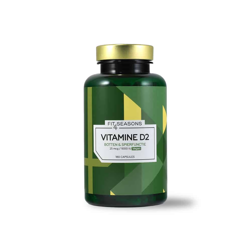 Vitamine D2 Vista frontal Fit4Seasons