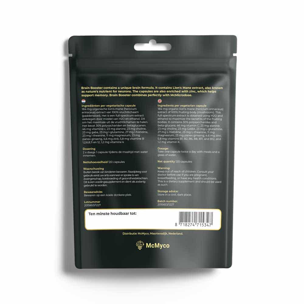 McMyco Brain Booster Mockup Back