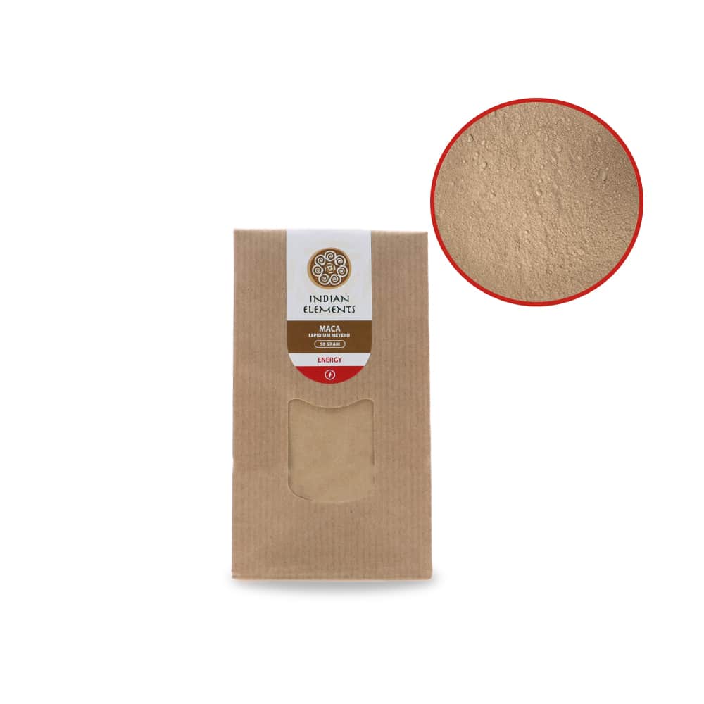 Maca Front View Contents
