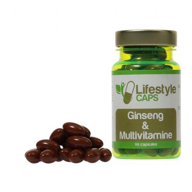 Lifestyle Caps Ginseng and Multivitamins (90 capsules)
