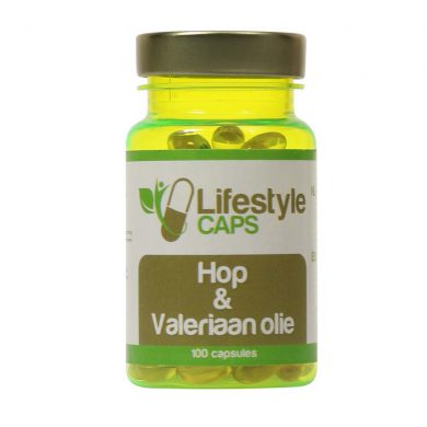 Lifestyle Caps Hop and Valerian Oil (100 capsules)