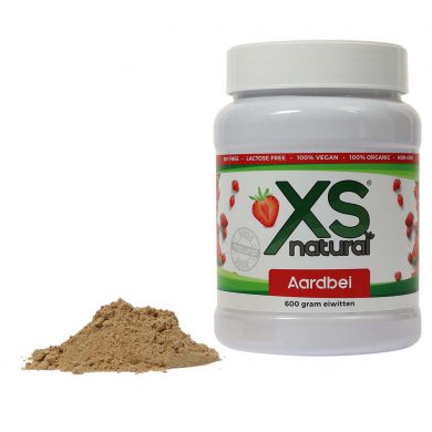 XS Natural Vegan Strawberry Protein Shake (600 grams)