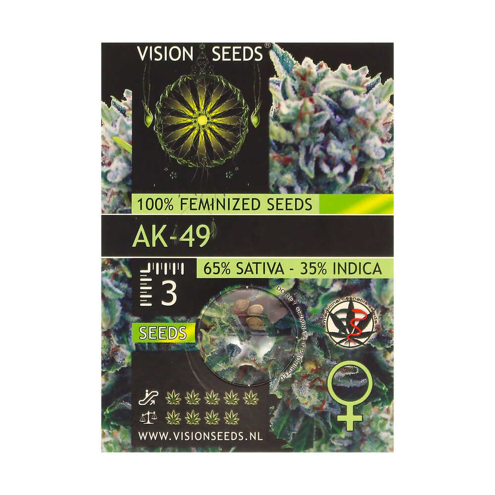 ? Vision Seeds Gefeminiseerd Wietzaadjes AK-49 Smartific 2014218/2014217
