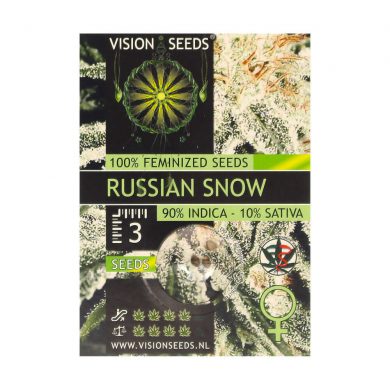 ? Vision Seeds Gefeminiseerd Wietzaadjes RUSSIAN SNOW Smartific 2014264/2014263