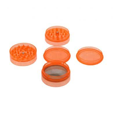 ? Acryl 5-delige oranje grinder Smartific 4250153602224