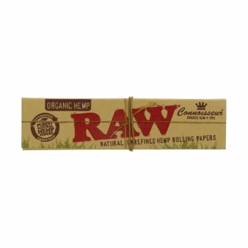 ? Raw Organic Hemp Connoisseur King Size Slim Lange Vloei met Tips Smartific 716165177586