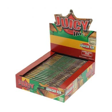 ? Jamaicaanse rum gearomatiseerde Vloeitjes Juicy Jay's Smartific 716165178781