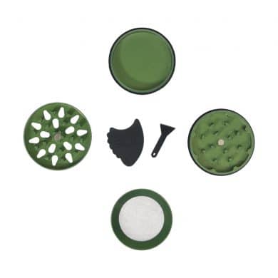 ? Kleine groene SLX grinder met keramische coating en antiaanbaklaag Smartific 8718053635675