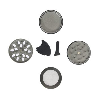 ? Zilverkleurige kleine SLX grinder met keramische coating Smartific 8718053635699