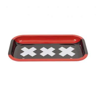? Amsterdam XXX Grote Metalen Rolling Dienblad Smartific 8718274713572