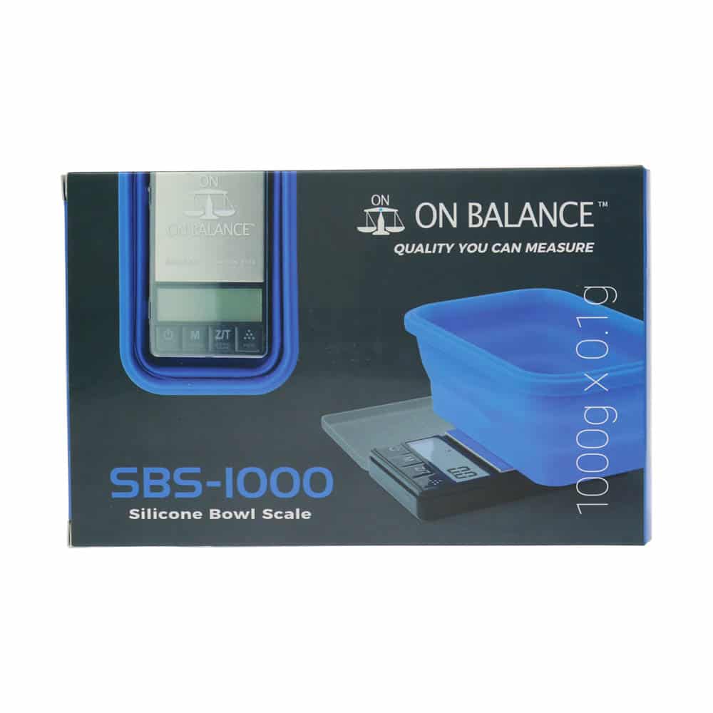 ? Weegschaal On Balance siliconen schaal (1000 g x 0,1 g) Smartific 5060347971642