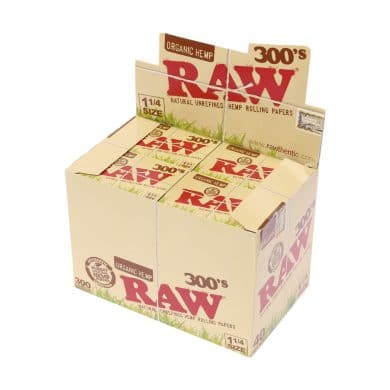 ? Raw 300's Organic Hemp 1¼ Vloei Smartific 716165177173