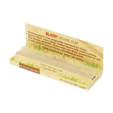? Raw Organic Hennep Single Wide vloei Smartific 716165179207