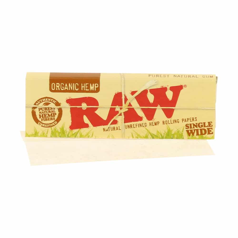 ? Raw Organic Hennep Single Wide vloei Smartific 716165179207