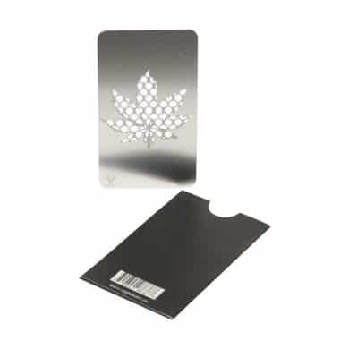 ? Silver Leaf Credit Card Grinder Smartific 799804086388