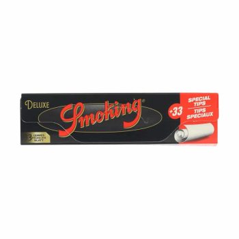 ? Smoking Deluxe Black King Size en Tips Lange Vloei Smartific 8414775013066
