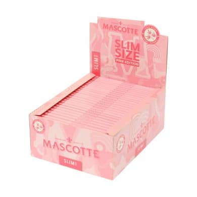 ? Pink Mascotte Slim Rolling Papers Smartific 8710993007093