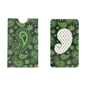? Paisley Weed Credit Card Grinder Smartific 8718274713183