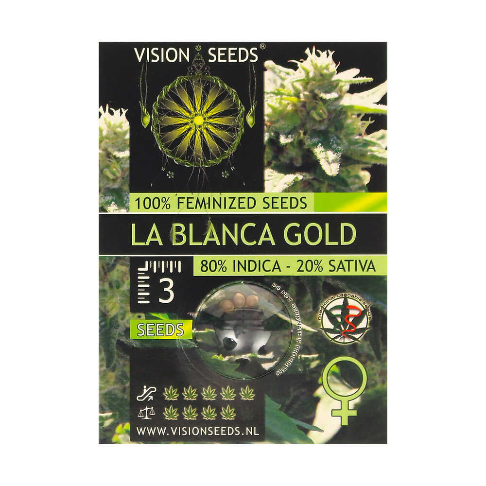 ? Vision Seeds Gefeminiseerd Wietzaadjes LA BLANCA GOLD Smartific 2014248/2014247
