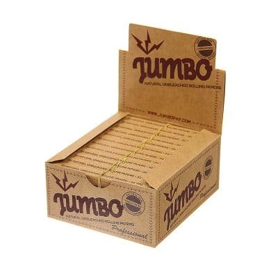 Jumbo Natural King Size Slim with Tips Unbleached smartific.nl kopen