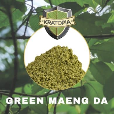 Green Maeng Da Kratom contents Kratopia